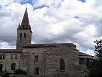 Saint-Julien-du-serre, Eglise, Cote sud (3)